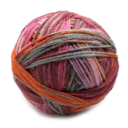Super Bowl Mondial Lana Vergine Merino 50% Microfibra PC 50% 482 - Fucsia-rosso-lilla-viola-grigio