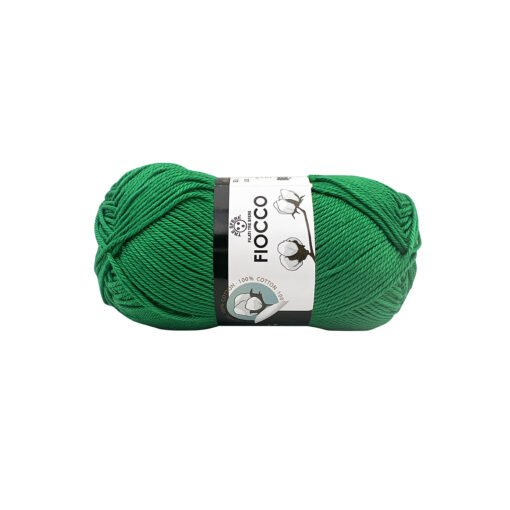 Fiocco Tre Sfere Cotone 100% Verde bandiera 7674