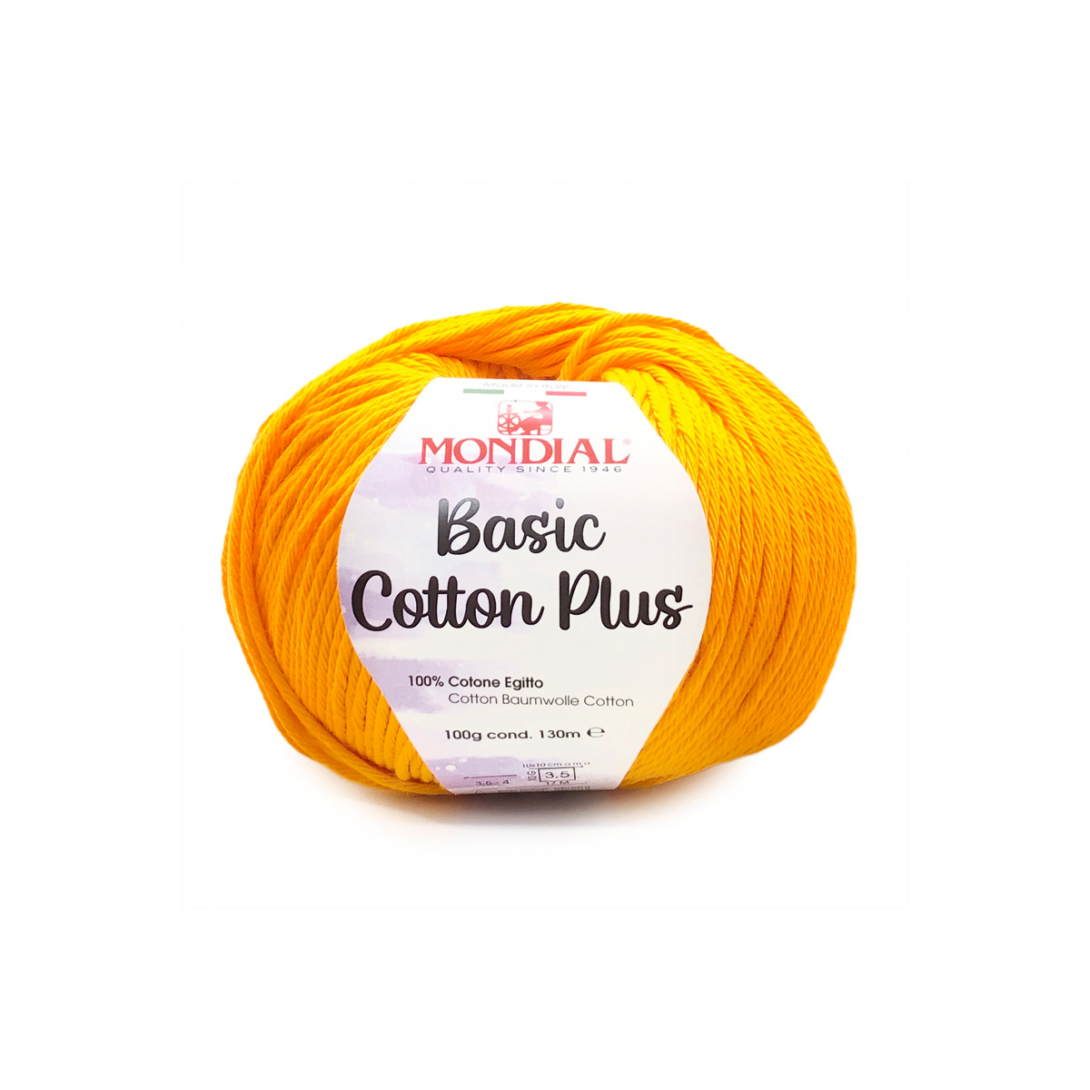 Basic Cotton Plus Mondial Cotone Egitto 100% - Acu et Filo