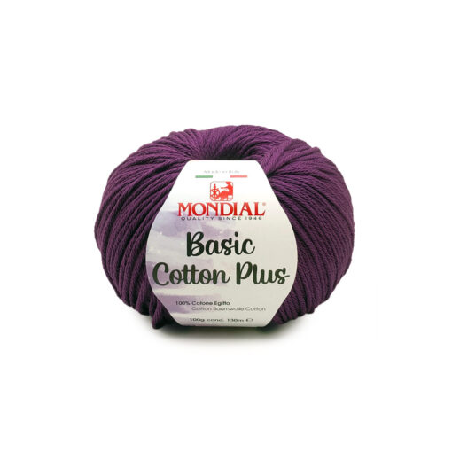 Basic Cotton Plus Mondial Cotone Egitto 100% 046 Iris