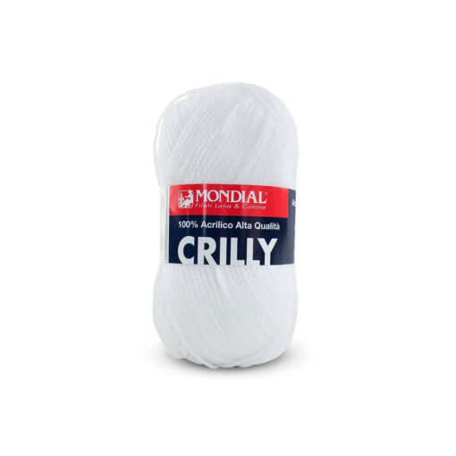 Crilly Mondial Acrilico 100% 100 Bianco