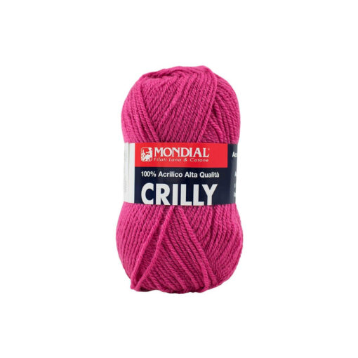 Crilly Mondial Acrilico 100% 197 Rosa scuro