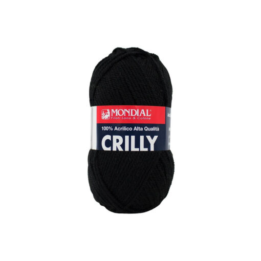 Crilly Mondial Acrilico 100% 200 Nero