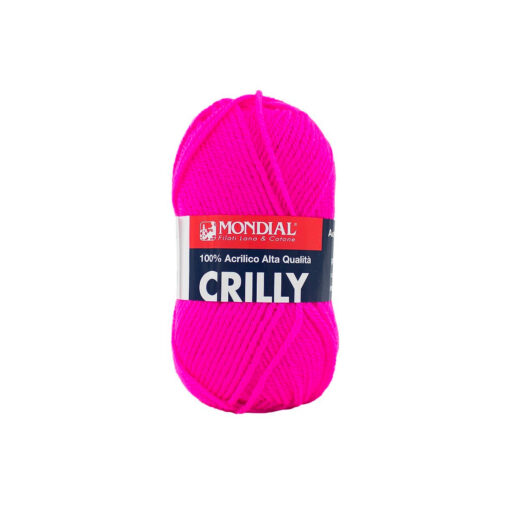 Crilly Mondial Acrilico 100% 496 Rosa schocking