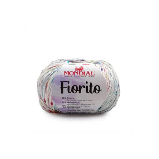 Fiorito Mondial Cotone 70% Microfibra PC 10% Viscosa 10% Microfibra PA 8% Poliestere Met 2% 470 Bianco