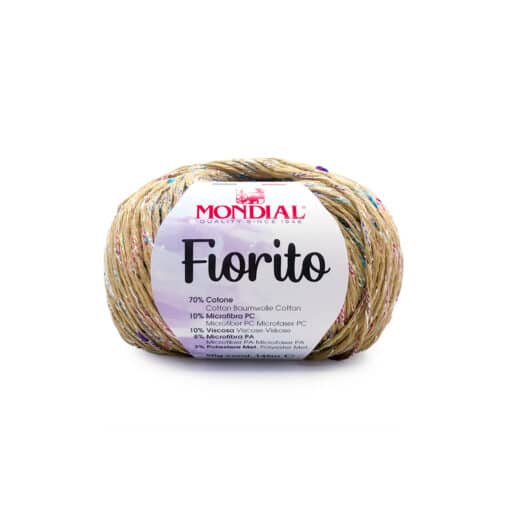 Fiorito Mondial Cotone 70% Microfibra PC 10% Viscosa 10% Microfibra PA 8% Poliestere Met 2% 471 Sabbia