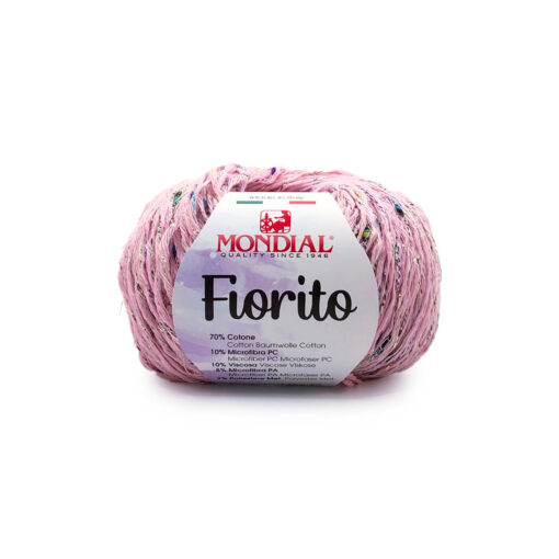 Fiorito Mondial Cotone 70% Microfibra PC 10% Viscosa 10% Microfibra PA 8% Poliestere Met 2% 473 Rosa