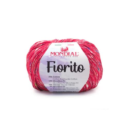 Fiorito Mondial Cotone 70% Microfibra PC 10% Viscosa 10% Microfibra PA 8% Poliestere Met 2% 478 Rosso