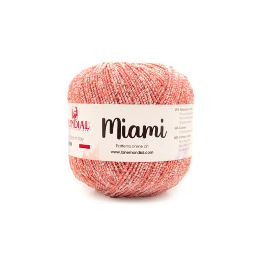 Miami Mondial Poliestere Riciclato 39% Cotone 36% Cotone Riciclato 25% 452 Rosa corallo