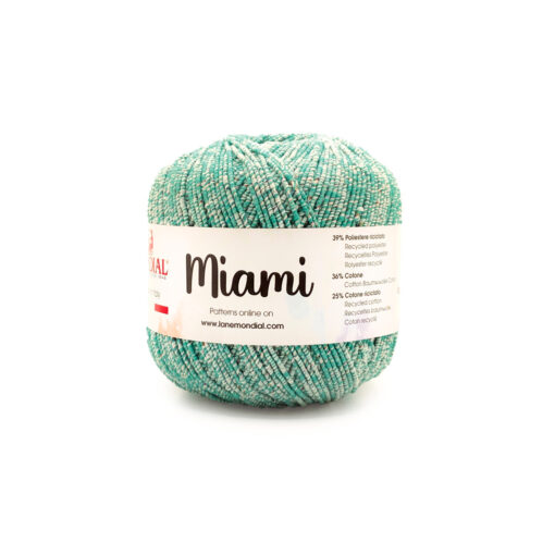 Miami Mondial Poliestere Riciclato 39% Cotone 36% Cotone Riciclato 25% 453 Turchese