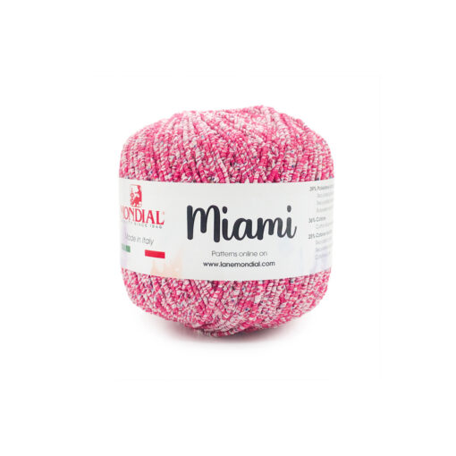 Miami Mondial Poliestere Riciclato 39% Cotone 36% Cotone Riciclato 25% 454 Fucsia