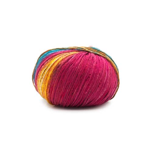 Sunny Mondial Cotone 85% Viscosa 15% 492 Fucsia Turchese Giallo Arancio