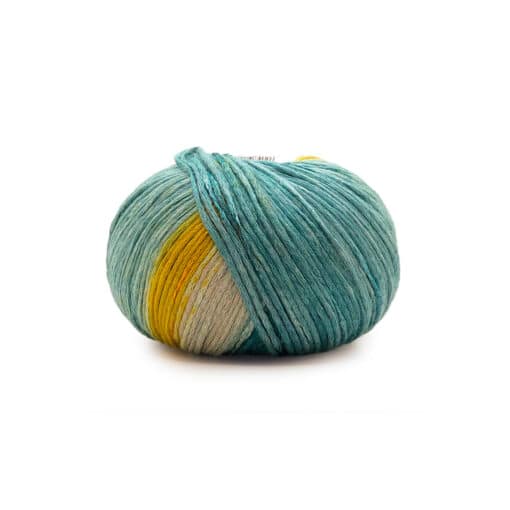 Sunny Mondial Cotone 85% Viscosa 15% 495 Turchese Giallo Acqua Caffè