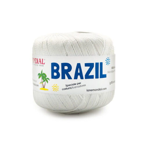 Brazil Mondial Microfibra PA 100% Bianco 620