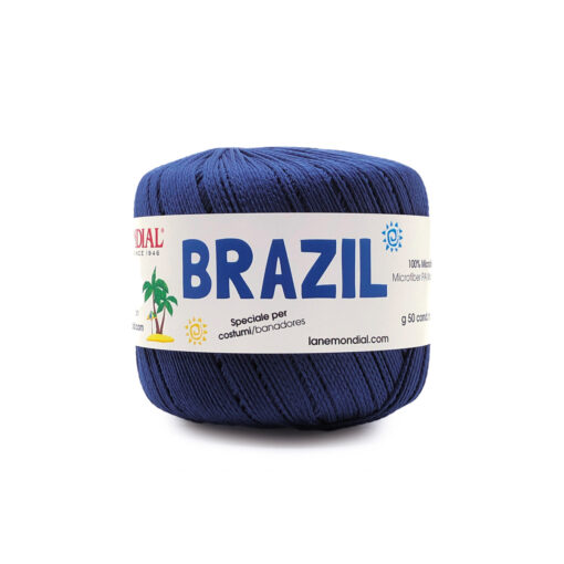 Brazil Mondial Microfibra PA 100% Blu 629