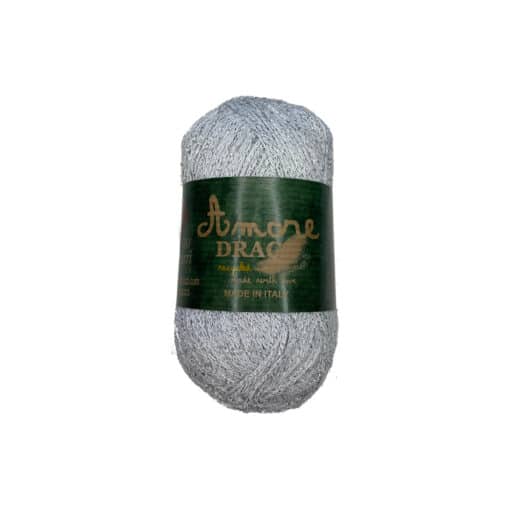 Drago Borgo de Pazzi - Firenze Cotone Rigenerato 70% Poliestere 18% Fibra Metallica 12% Bianco Argento 1