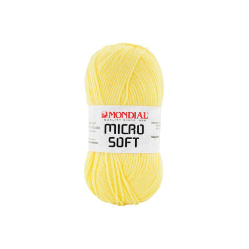 Micro Soft Mondial Microfibra PC 100% Giallo primula 193