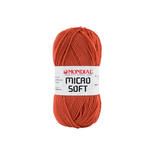 Micro Soft Mondial Microfibra PC 100% Terra rossa 196