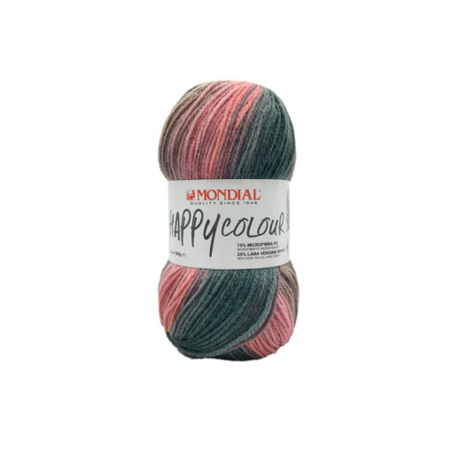 Happy Colour Mondial Microfibra PC 75% Lana Merino 25% - 505 Gomitolo