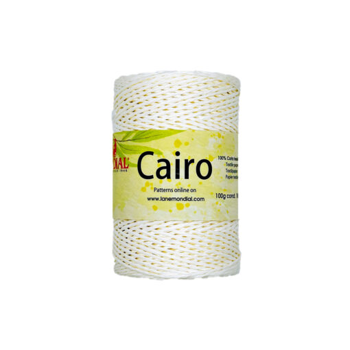 Cairo Mondial Carta Tessile PI 100% Bianco 971