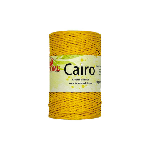 Cairo Mondial Carta Tessile PI 100% Giallo 963