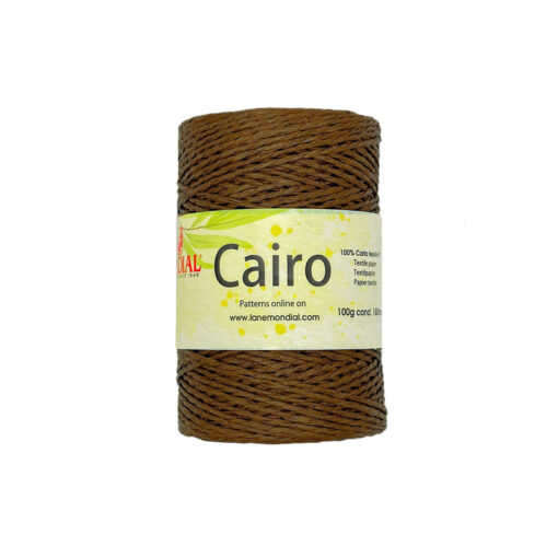 Cairo Mondial Carta Tessile PI 100% Marrone 962